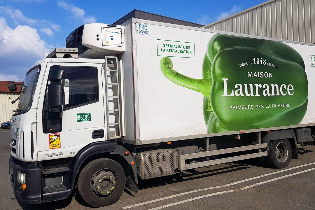 Camion fonctionnant au biocarburant – Maison Laurance