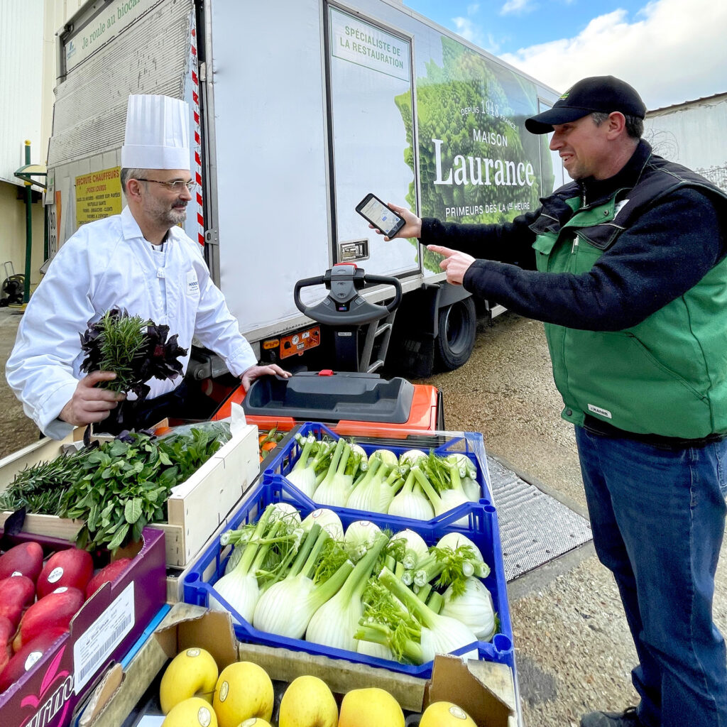 Livraison de fruits et légumes chez les Chefs