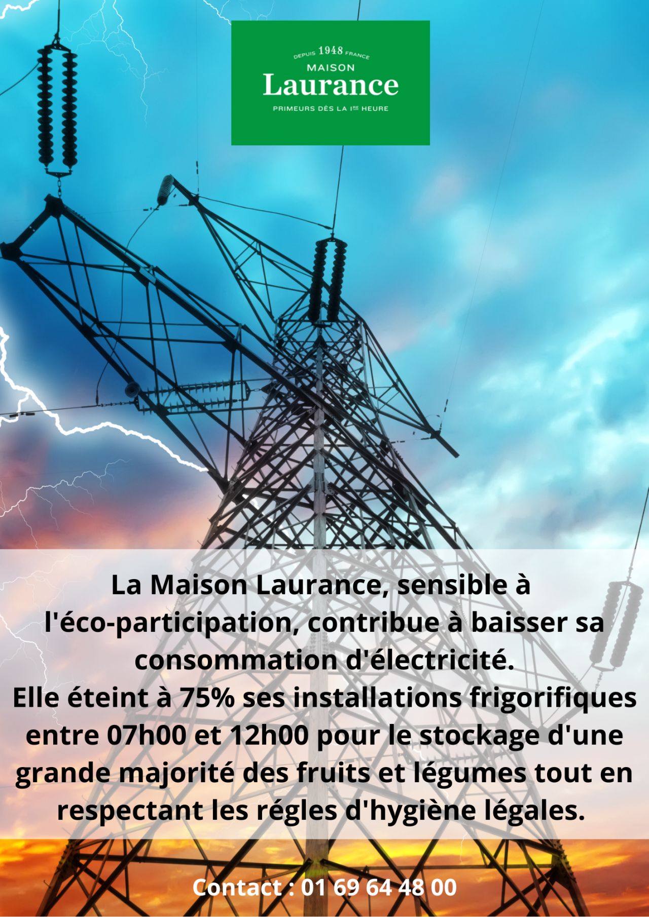 Consommation d’électricité – Maison Laurance