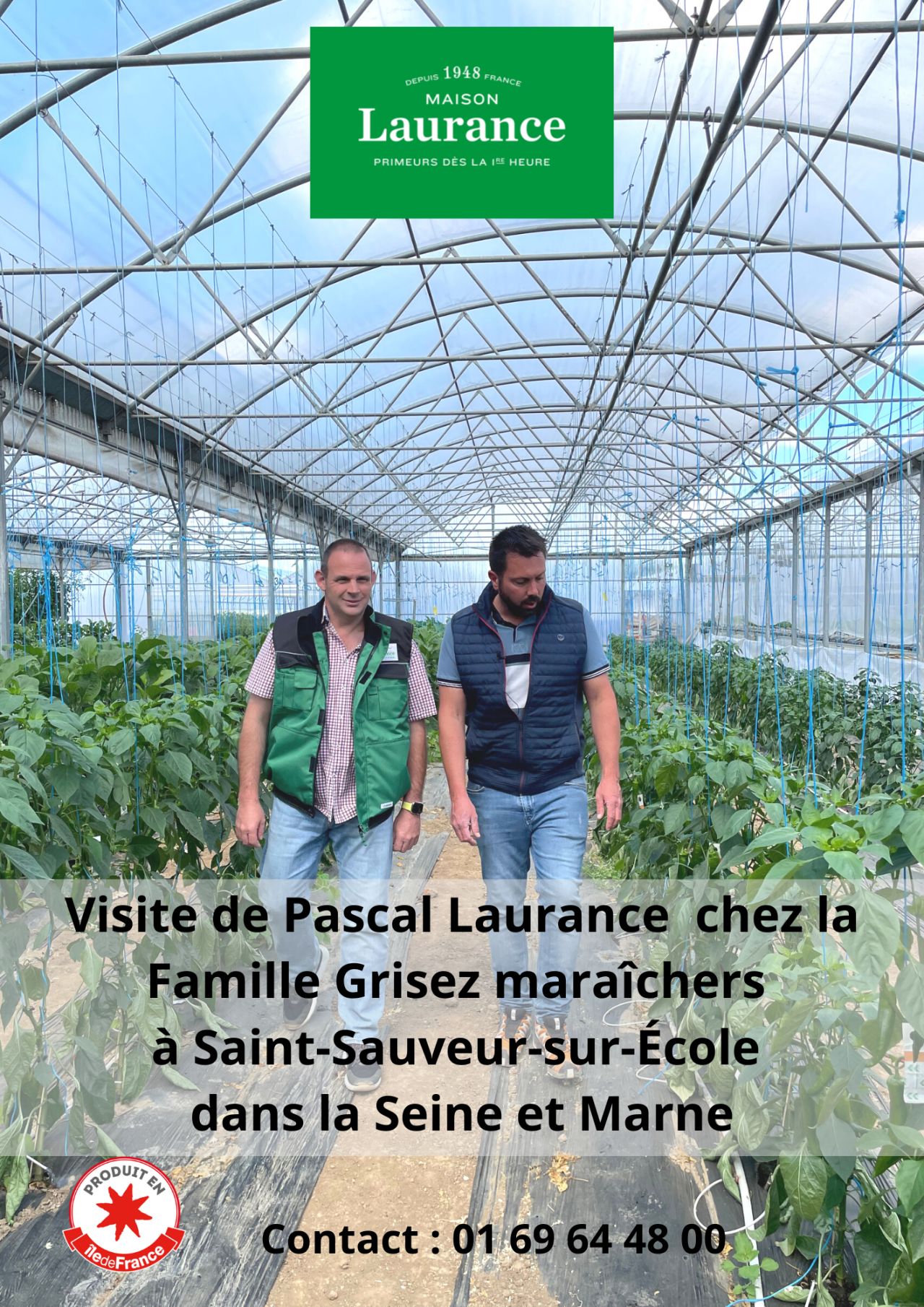 Visite chez la Famille Grisez – Saint Sauveur sur Ecole (77) – Maison Laurance